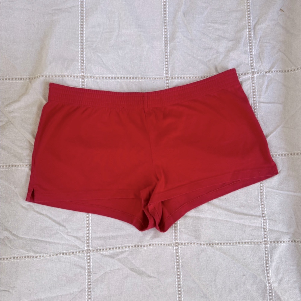 No Boundaries Red Dance Athletic Shorts